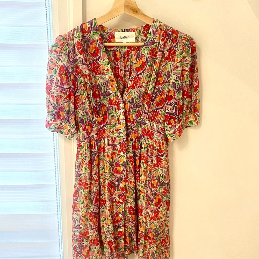 Ba&sh Floral Light summer dress